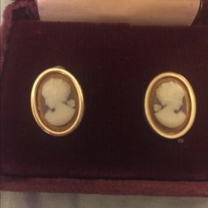 Antique Cameo Earrings